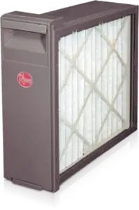 Whole house media filter for indoor air quality and air purification services